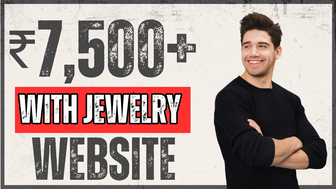 My Experience Building Lushop Modern Jewelry Store Website 💍 and Earning ₹7,500