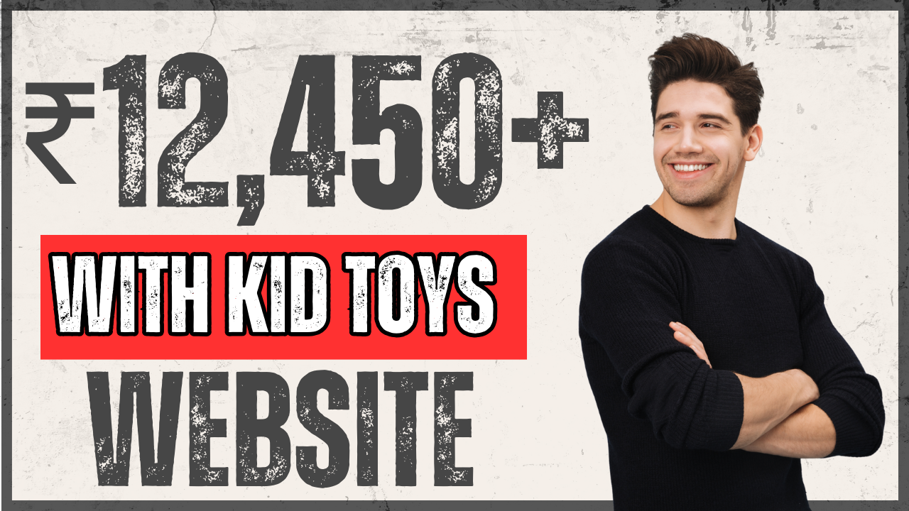 🎉 My Experience Building a Kid Toys Store Website – Cubbie (₹12,450 Profit!)